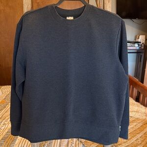 CALIA by Carrie Underwood Elevate Ottoman Side Zip Crew Neck Sweater (Black)